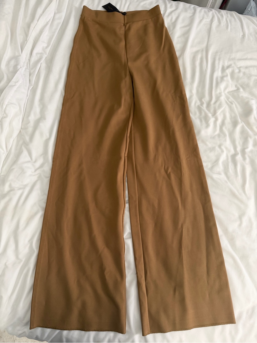 rag & bone Irina Ponte Wide Leg Pants in khaki